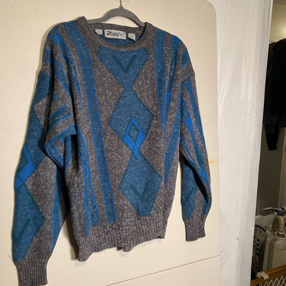 Zeppelin Funky Argyle Sweater